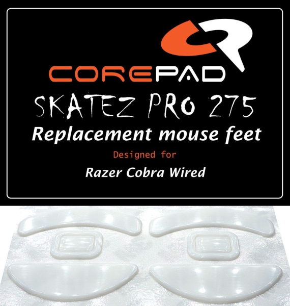 Hyperglides Hypergleits Hypergleids esptiger tiger ice arc v2 Corepad Skatez Razer Cobra Wired